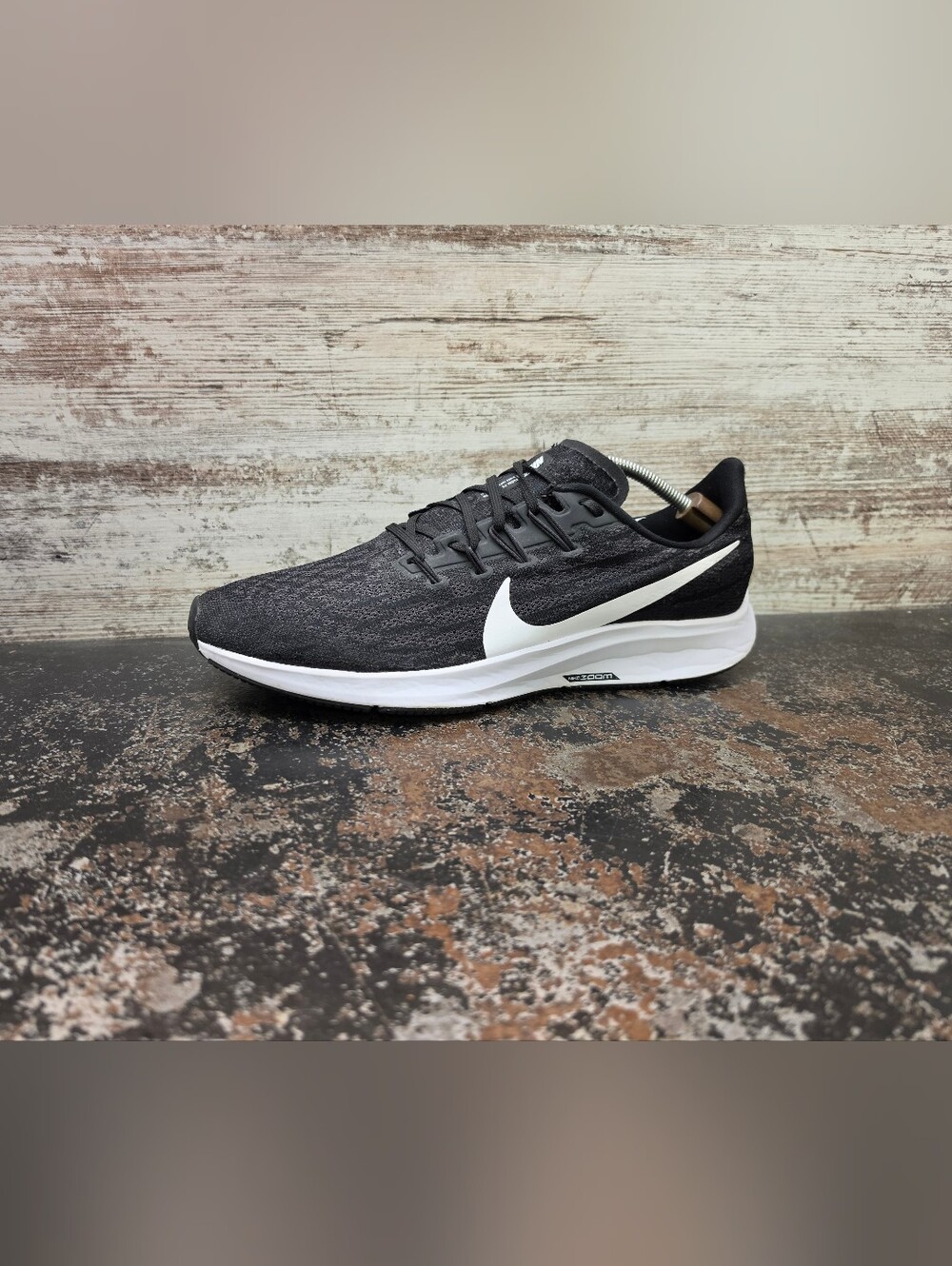 Mens Nike Air Zoom Pegasus 36 Running Shoes Sz 12 Used Black Mesh AQ2203 002